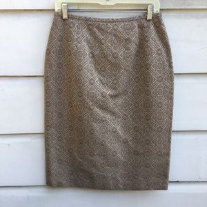 Lafayette 148 straight pencil skirt 10 USA
